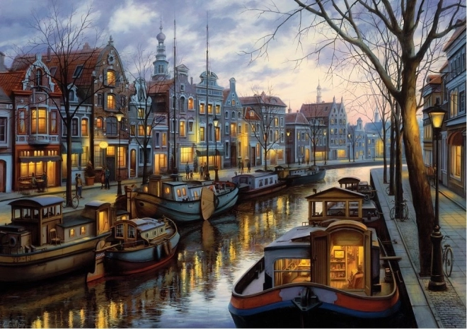 Puzzle ART PUZZLE Luci del canale 1500 pezzi