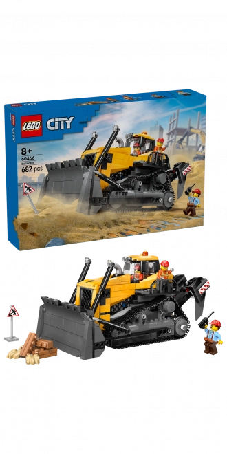 LEGO City Bulldozer Giallo