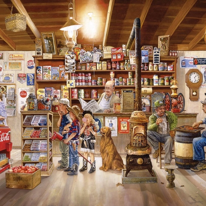 EUROGRAPHICS puzzle Negozio di generi misti, 2000 pezzi