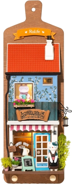Miniatura di casetta da appendere - La panetteria di Sofia