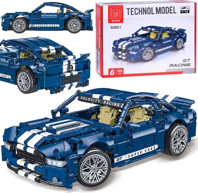 Kit di costruzione tecnico auto GT Racing – 1428 pezzi