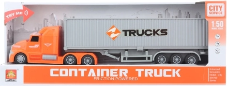 camion con container a batteria con luci e suoni