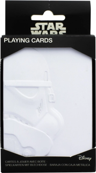 Carte da gioco STAR WARS in scatola di latta