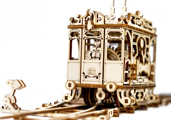puzzle 3D in legno tram con binari WOODEN CITY (273 pezzi)