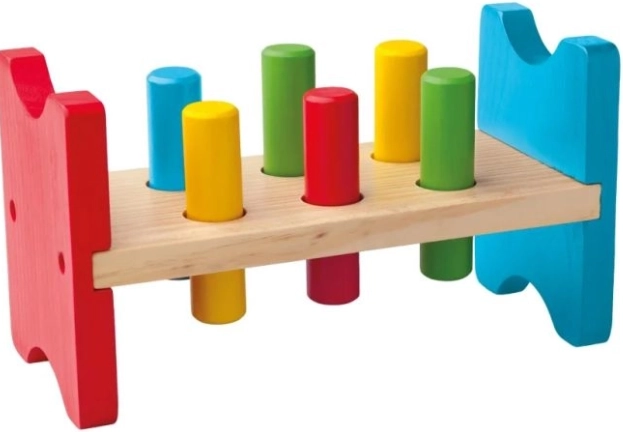 Panchina batti-picchetti in legno WOODY