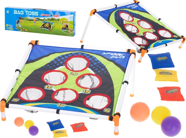 Gioco divertente di lancio con bersaglio