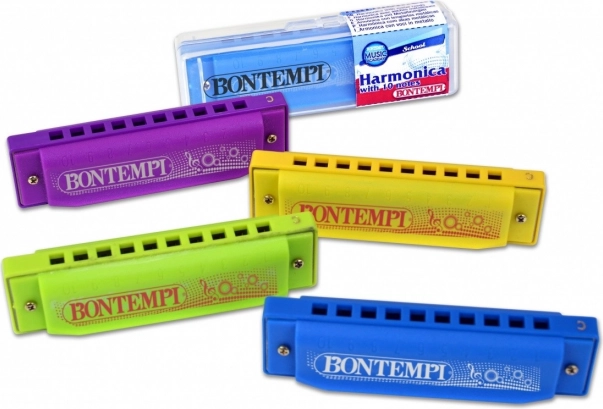 armonica a bocca Bontempi 10 fori – colorata scolastica