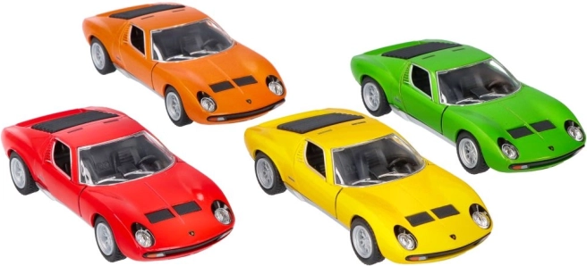 Modello in metallo Lamborghini Miura P400 SV 1971