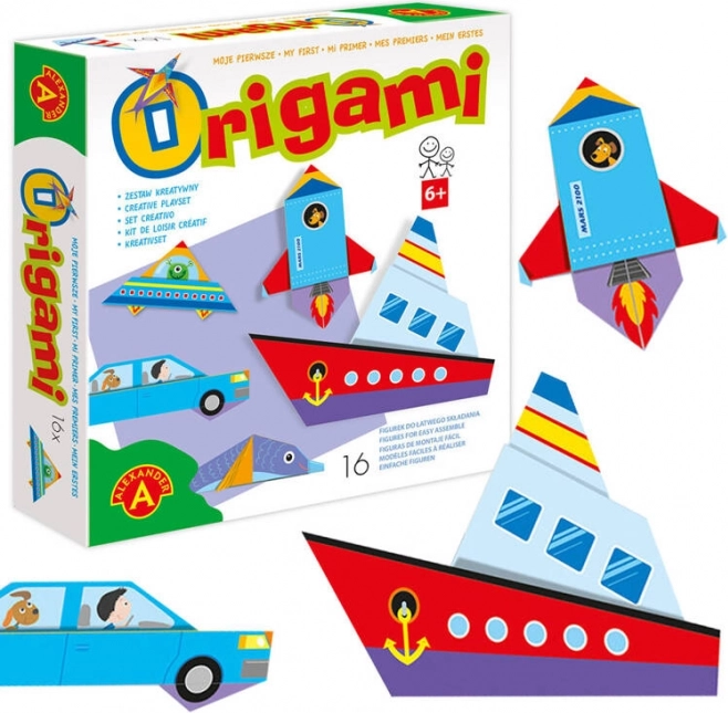 alexander il mio primo origami – barchette