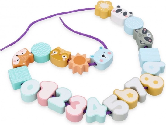 Perline infilabili pastello per bambini
