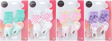 Set calze e scarpe per bambole
