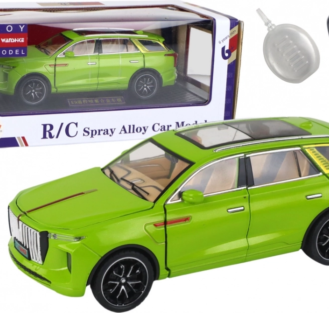 Modello SUV Giocattolo Auto Colore Verde