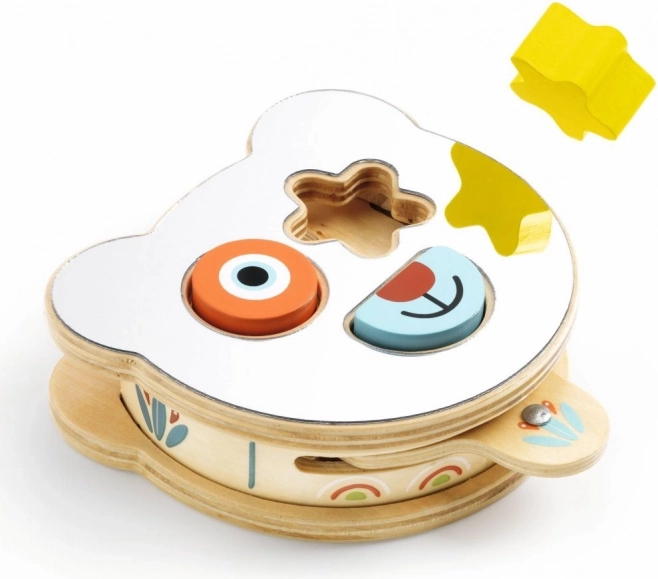 Djeco orsetto ad incastro – puzzle in legno per i più piccoli