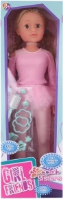 Bambola ballerina che cammina 80 cm
