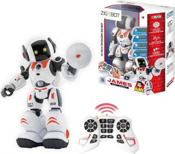 Robot spia Zigybot James