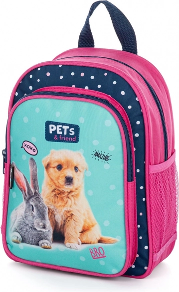 Zainetto prescolare per bambini con animaletti