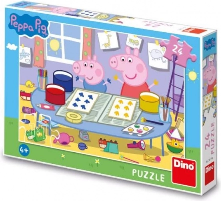 Puzzle PEPPA PIG piccolo artista 24 pezzi