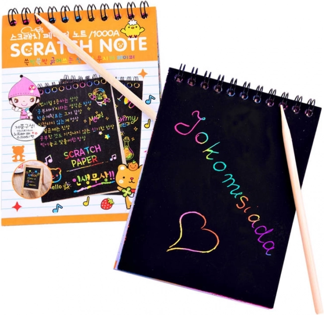 Blocchetto Arcobaleno per Scalfire con Stilo – Arancione