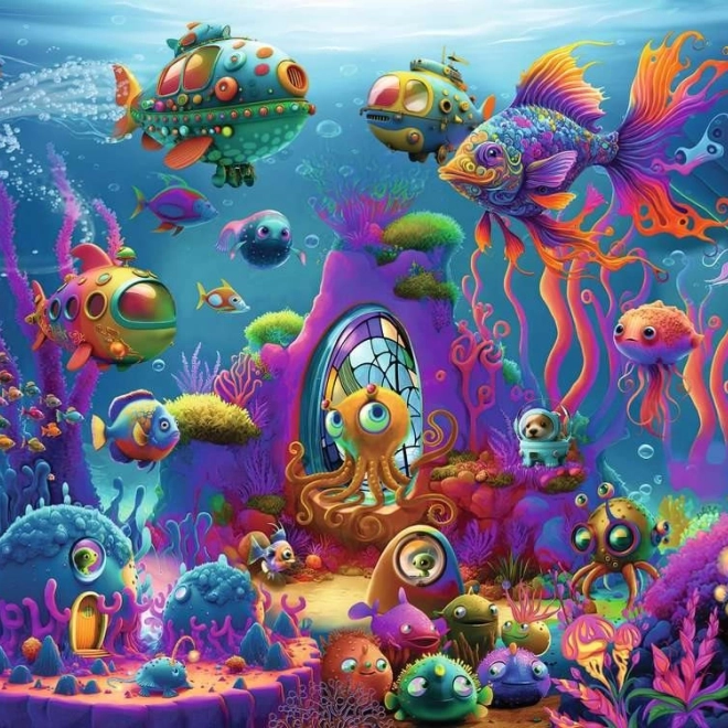 Puzzle RAVENSBURGER alieni nell'oceano XXL 150 pezzi