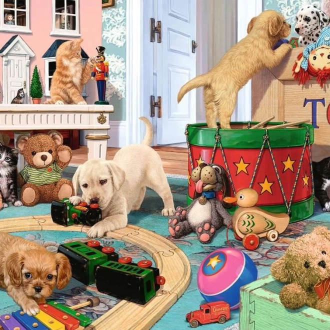 Puzzle Cuccioli XXL 150 pezzi Ravensburger