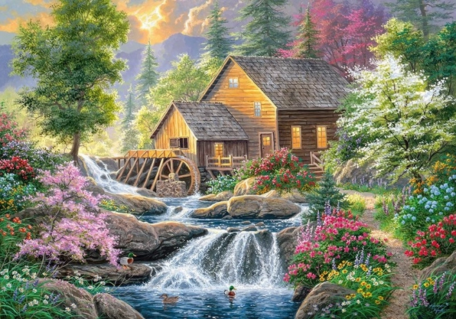 Puzzle CHERRY PAZZI Mulino in estate – 2000 pezzi