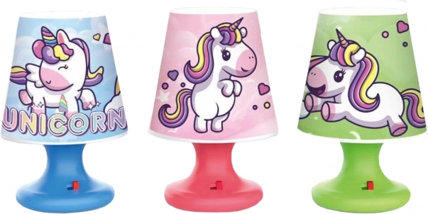 Lampada notturna mini unicorno 7,2 × 10,9 cm