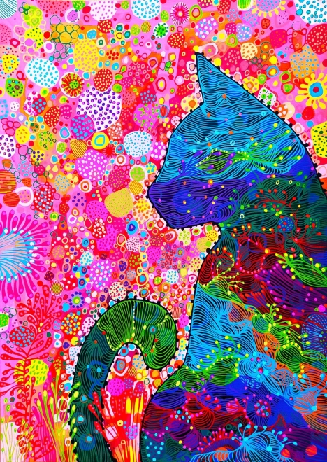 Puzzle Gatto Randagio 1500 pezzi ENJOY