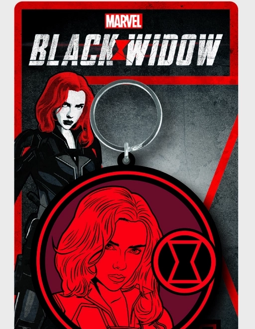 Portachiavi in gomma MARVEL Black Widow