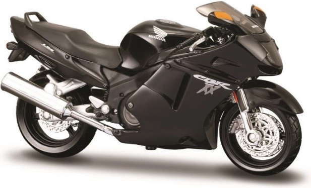 Modello di motocicletta Honda CBR1100XX con supporto 1:18
