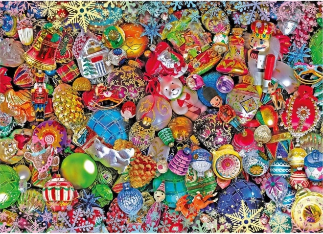 CLEMENTONI Puzzle Impossible: Natale scintillante, 1000 pezzi