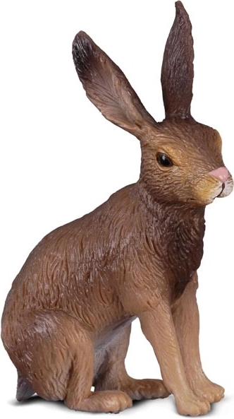 Figura in plastica di lepre comune