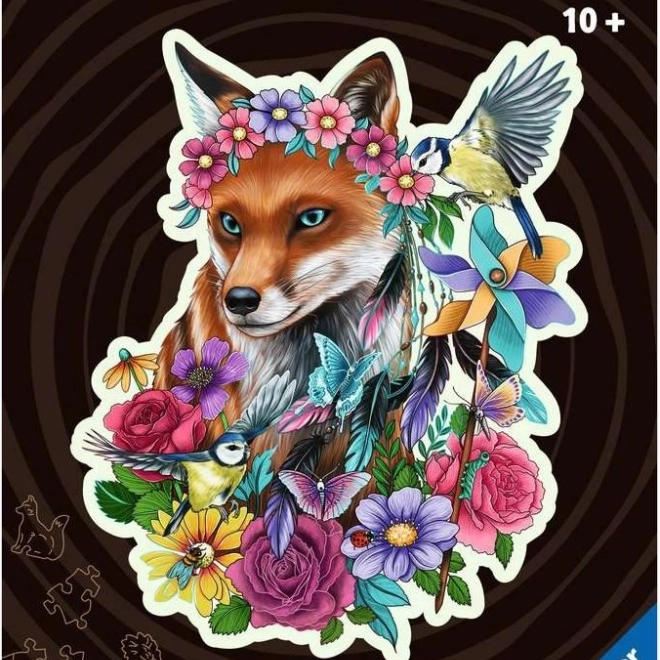 Puzzle in legno Volpe colorata 150 pezzi RAVENSBURGER