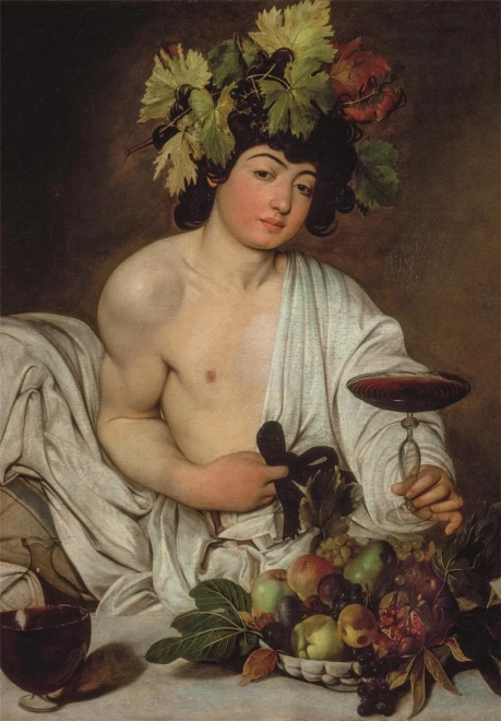 Puzzle 1000 pezzi Museo Caravaggio Bacco