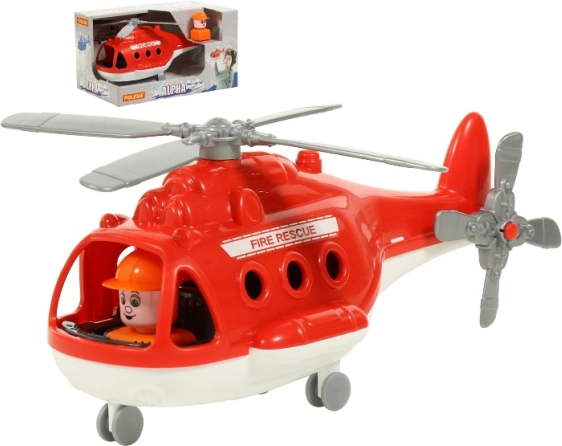 Elicottero Alfa pompieri per bambini dai 3 anni