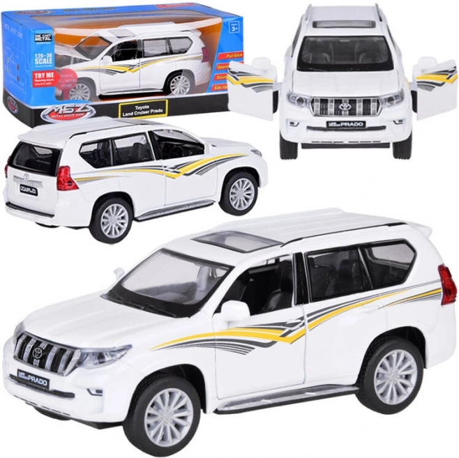 Modello in metallo TOYOTA LAND CRUISER PRADO con luci e suoni