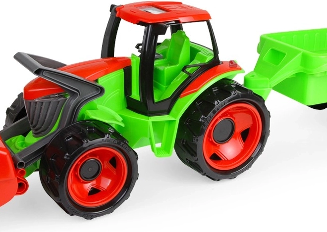 Lena trattore con benna e rimorchio per bambini