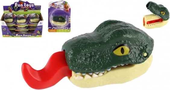Testa di dinosauro giocattolo 9 cm
