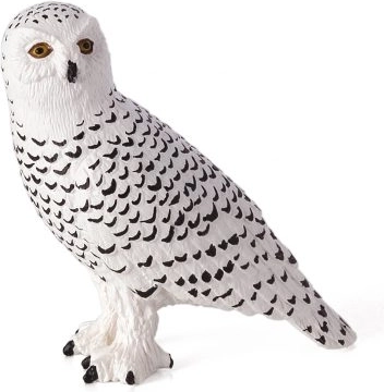 Figura realistica del gufo delle nevi MOJO