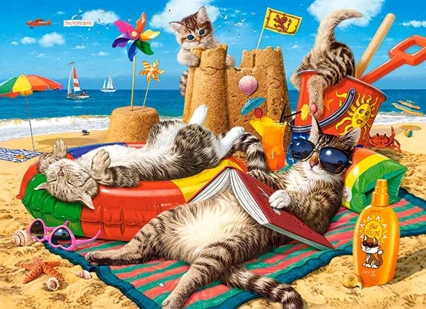 Puzzle Vibrazioni Estive 300 Pezzi