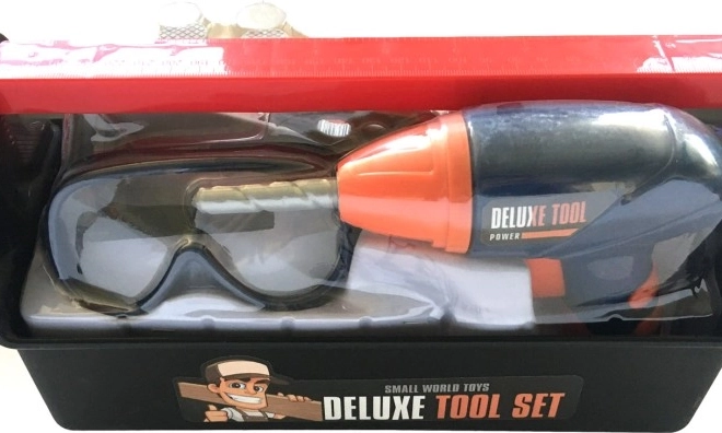 Set di attrezzi per bambini con trapano