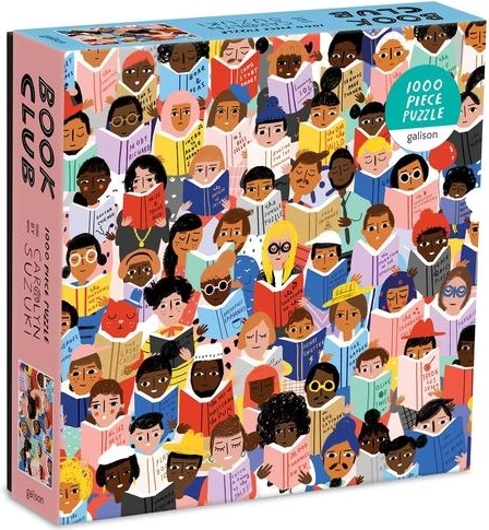 galison puzzle club del libro 1000 pezzi