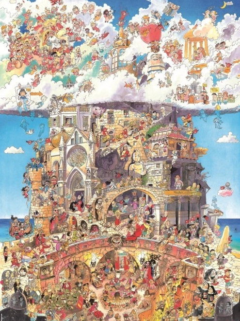 Puzzle Heye Cielo e inferno 1500 pezzi