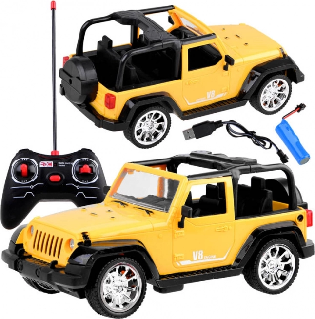 Auto fuoristrada telecomandato – Giallo