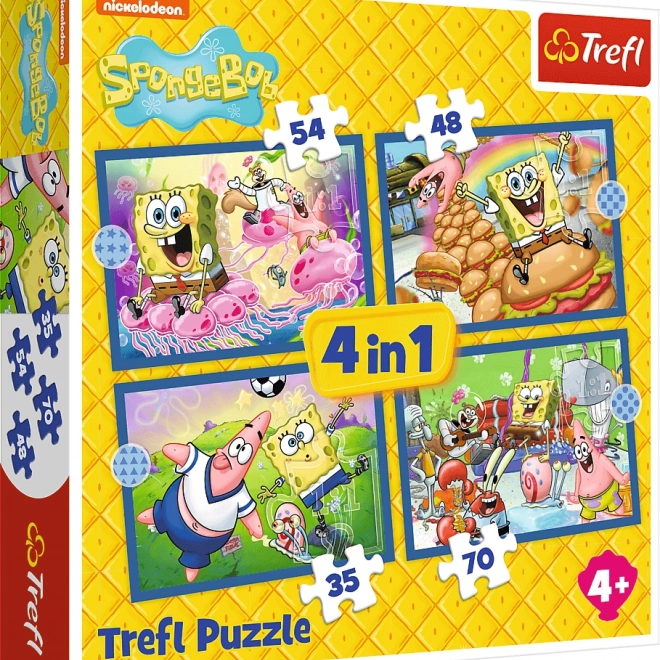 Puzzle Vita di SpongeBob 4v1