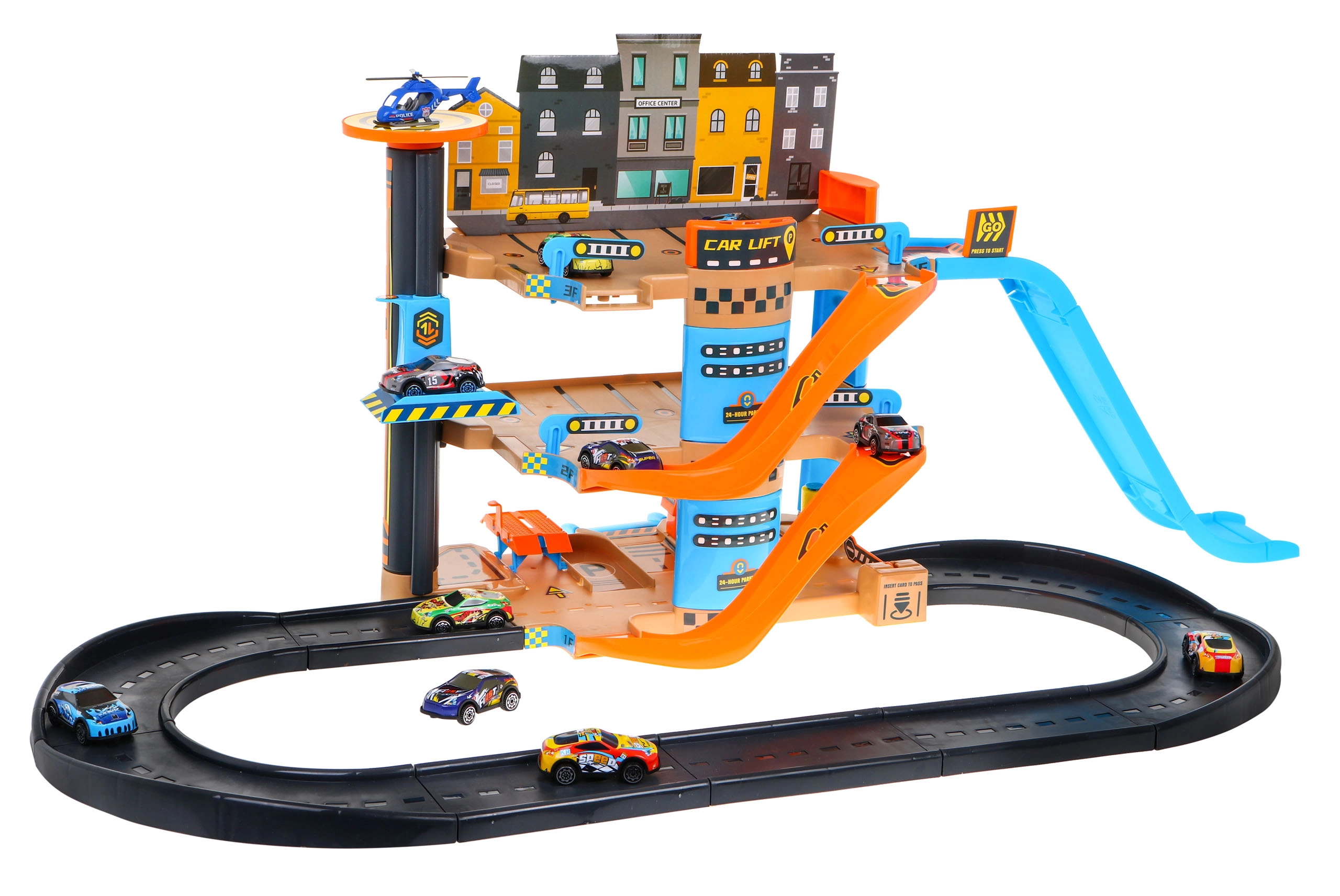 Toys Center Hot Wheels Garage Delle Acrobazie Prezzo Ascensore