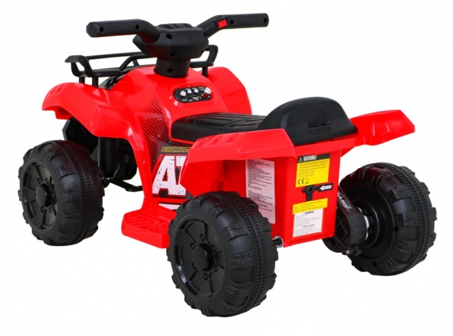 Quad Storm per bambini con batteria – rosso