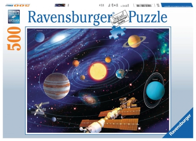 Puzzle sistema planetario 500 pezzi