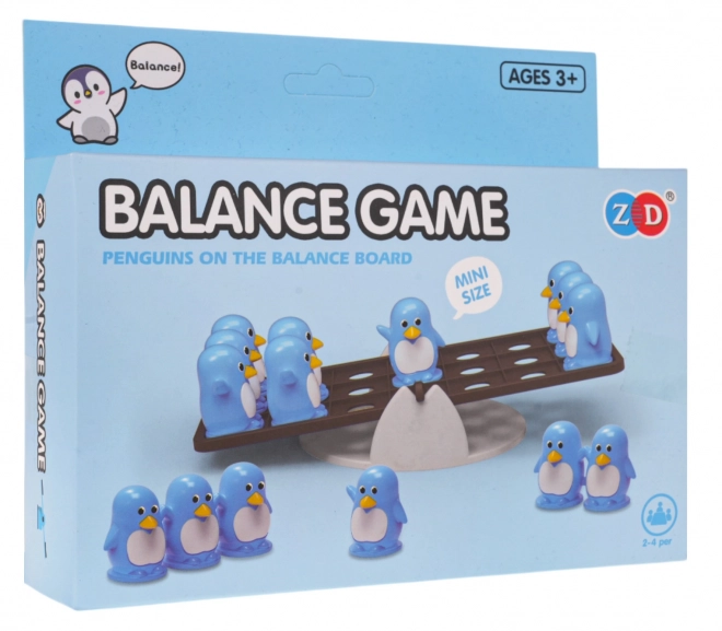 Gioco di abilità pinguino bilanciante