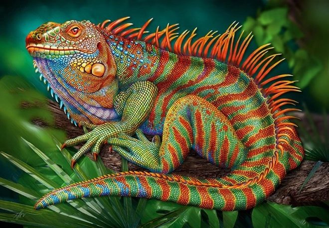 Puzzle Iguana Incredibile 500 Pezzi