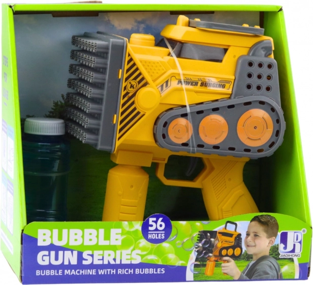 Pistola a bolle da costruzione 56 fori gialla